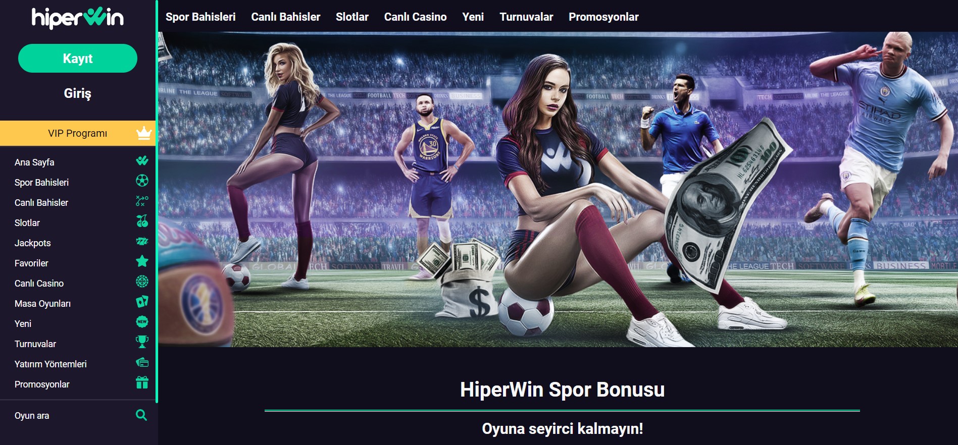 hiperwin spor bonusu